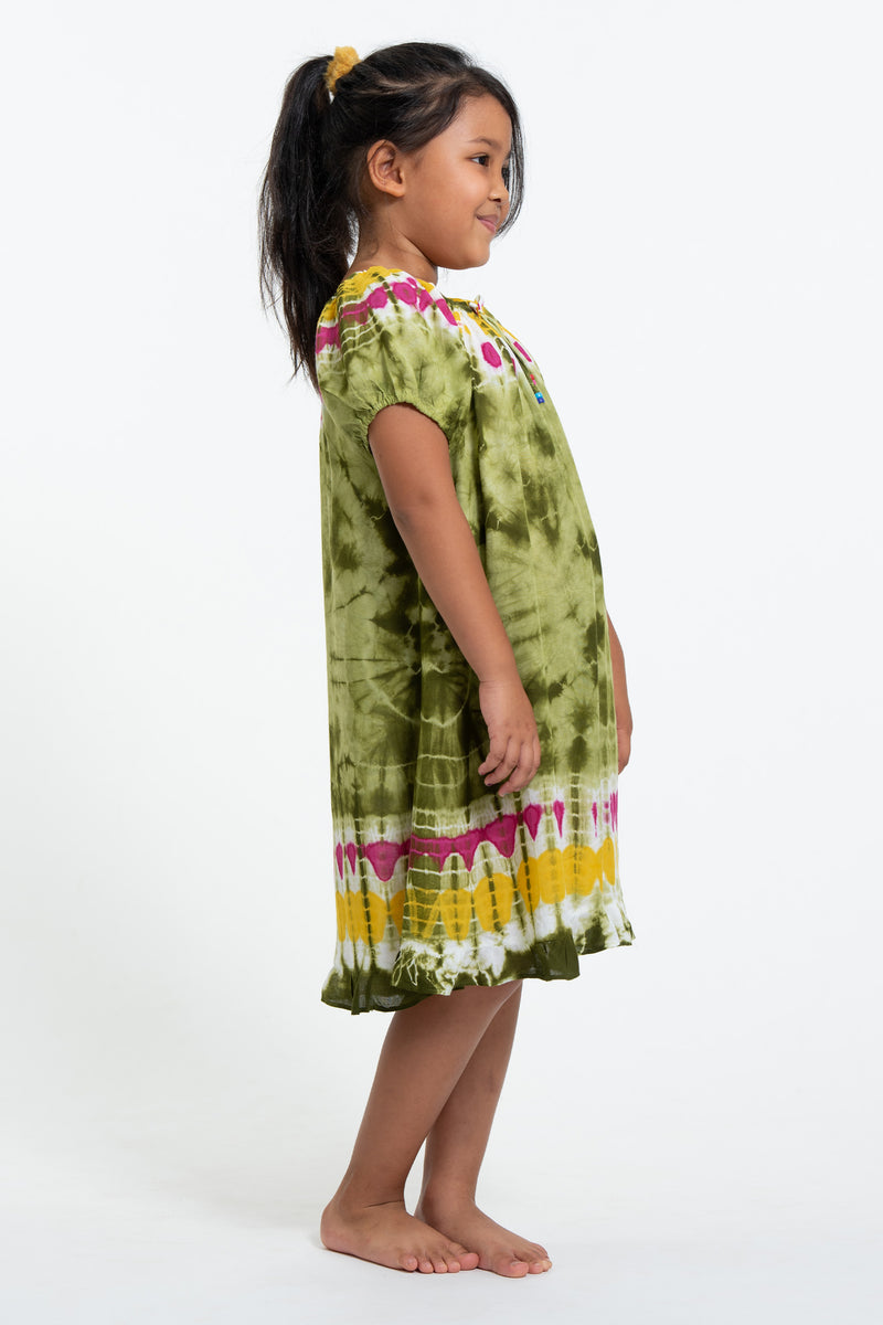 slim fit dress slacks Green Tie Dye Maxi Dress