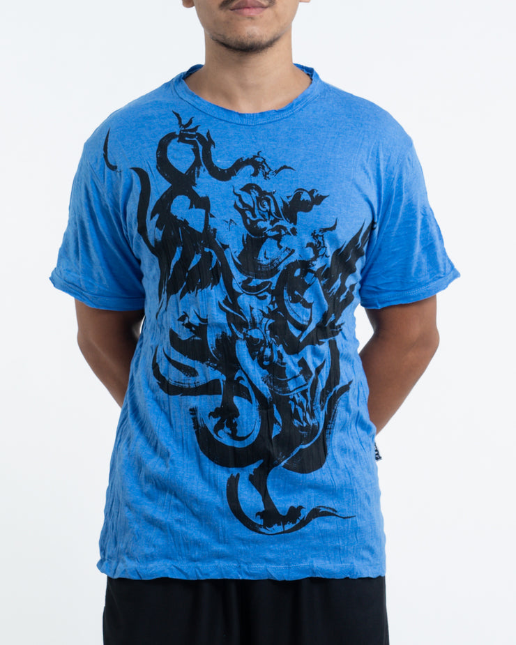 Mens Garuda T-Shirt in Blue