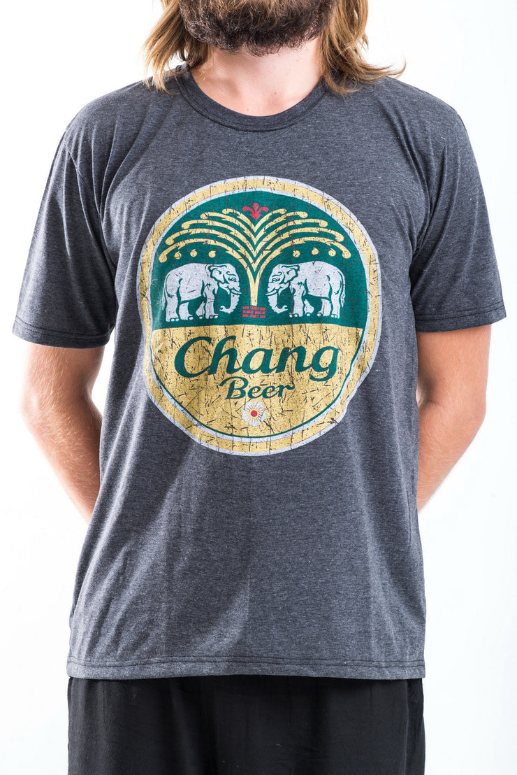 Vintage Style Chang Beer T-Shirt in Black