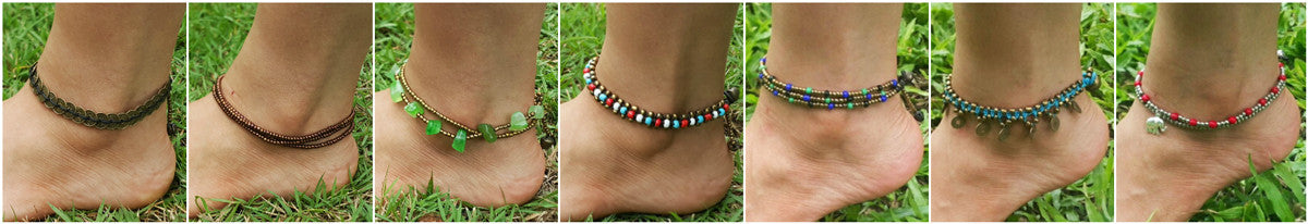 Hill Tribe Hand Made Anklets From Thailand – Sure Design