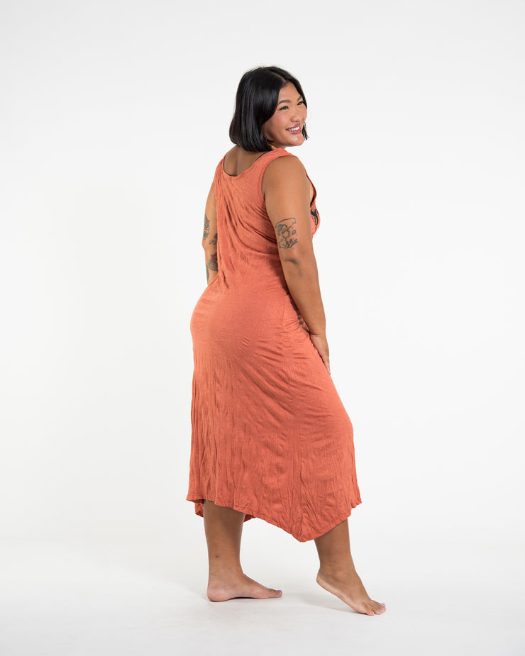 orange tank dress womens Sardinia Tank Dress - / Italian Orange- Size3XS