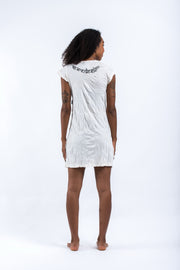 Womens Dreamcatcher Dress in White
