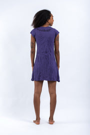 Womens Dreamcatcher Dress in Purple
