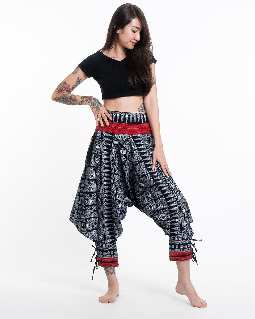 Sure Design Traditional Prints Thai Hill Tribe Fabric Drop Crotch