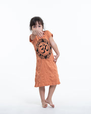 Kids Infinitee Om Dress in Orange