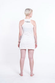 Womens Octopus Oracle Tank Dress in White