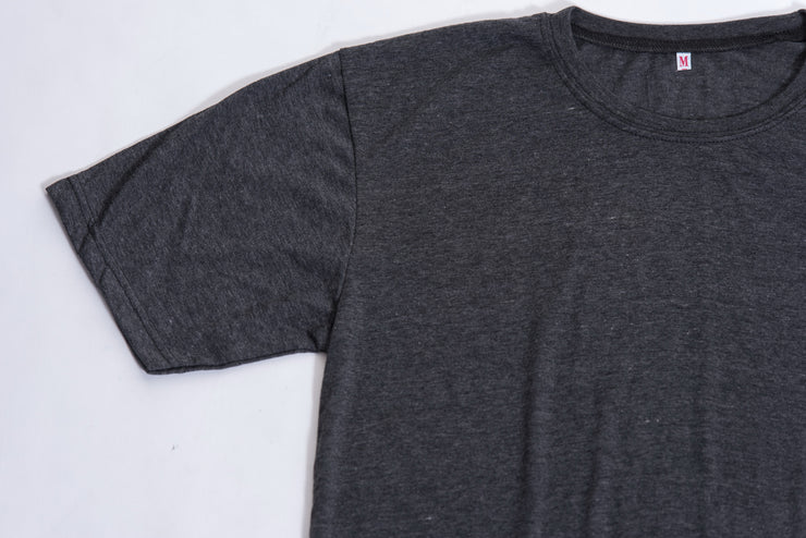 Plain Cotton T-Shirt in Black