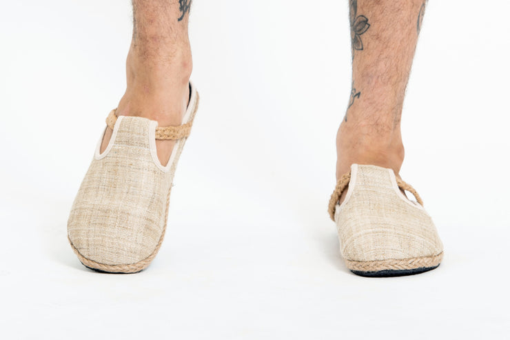 Natural Hemp Slipper Sandals