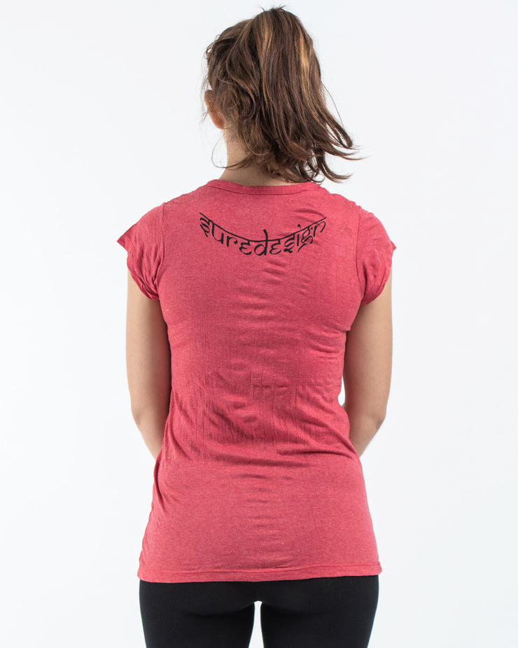 Womens Octopus T-Shirt in Red