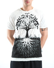 Mens Tree of Life T-Shirt in White