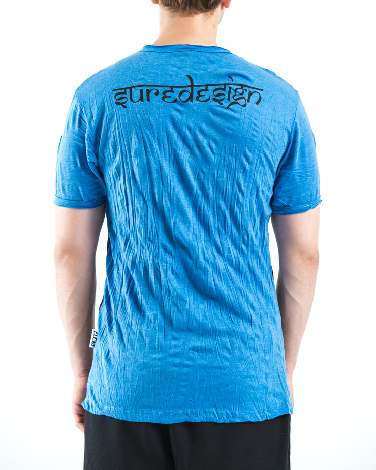 Mens Tree of Life T-Shirt in Blue