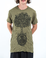Mens Celtic Tree T-Shirt in Green