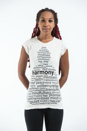 Womens Harmony T-Shirt in White