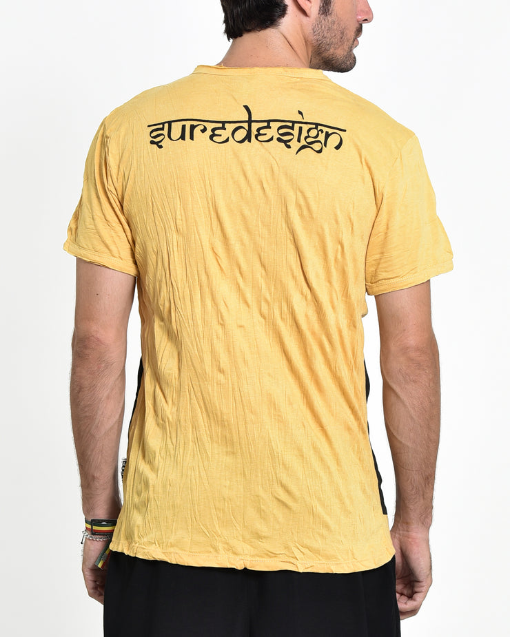 Mens Tree of Life T-Shirt in Yellow