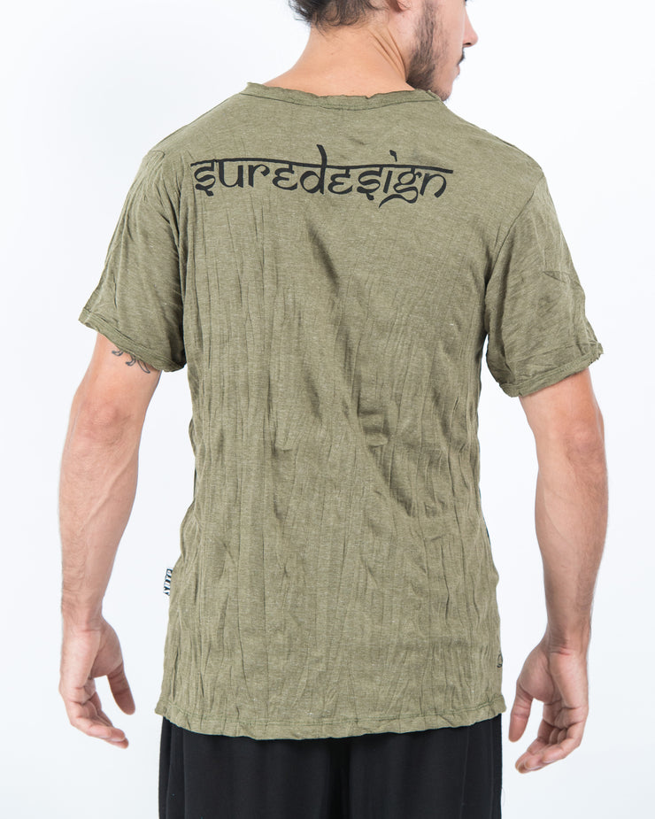 Mens Magic Mushroom T-Shirt in Green