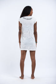 Womens Octopus Dress in White