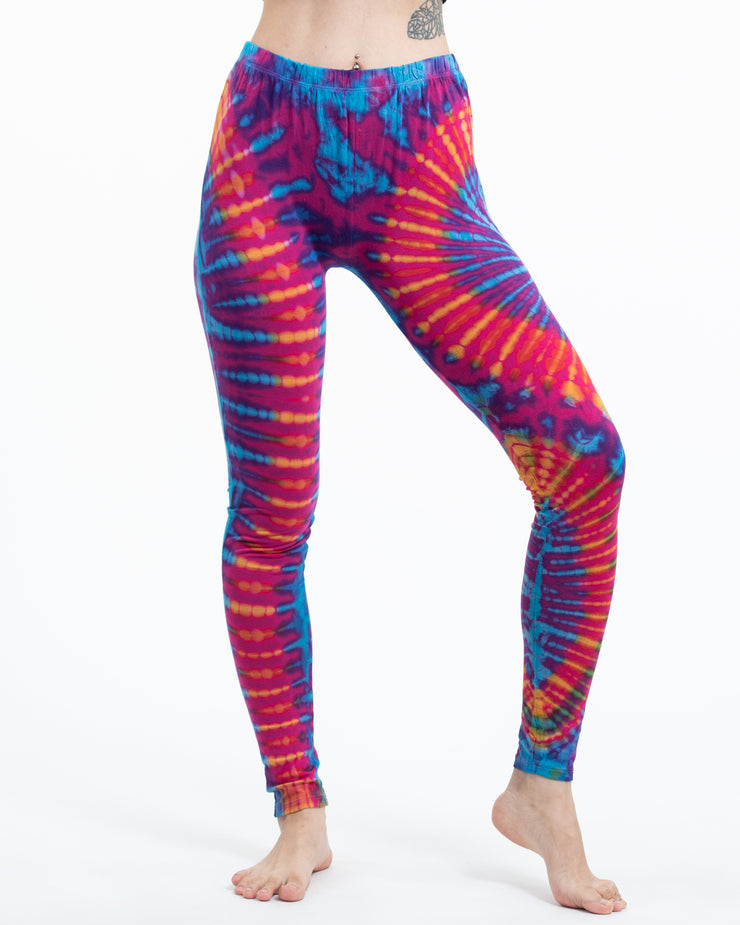 Sure Design Womens Tie Dye Yoga Leggings