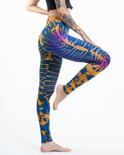 Womens Tie Dye Yoga Leggings