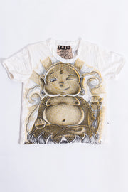 Kids Baby Buddha T-Shirt in White