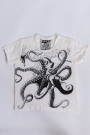 Kids Octopus T-Shirt in White