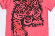 Kids Baby Tiger T-Shirt in Red